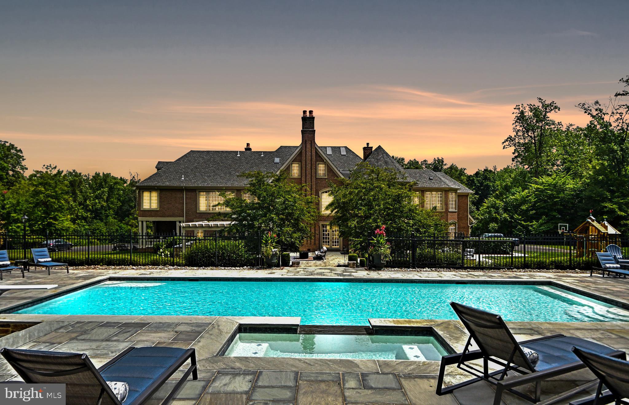 5 Knowles Creek Road New Hope, PA 18938 - Photo 19 of 150 Rear Elevation at Dusk