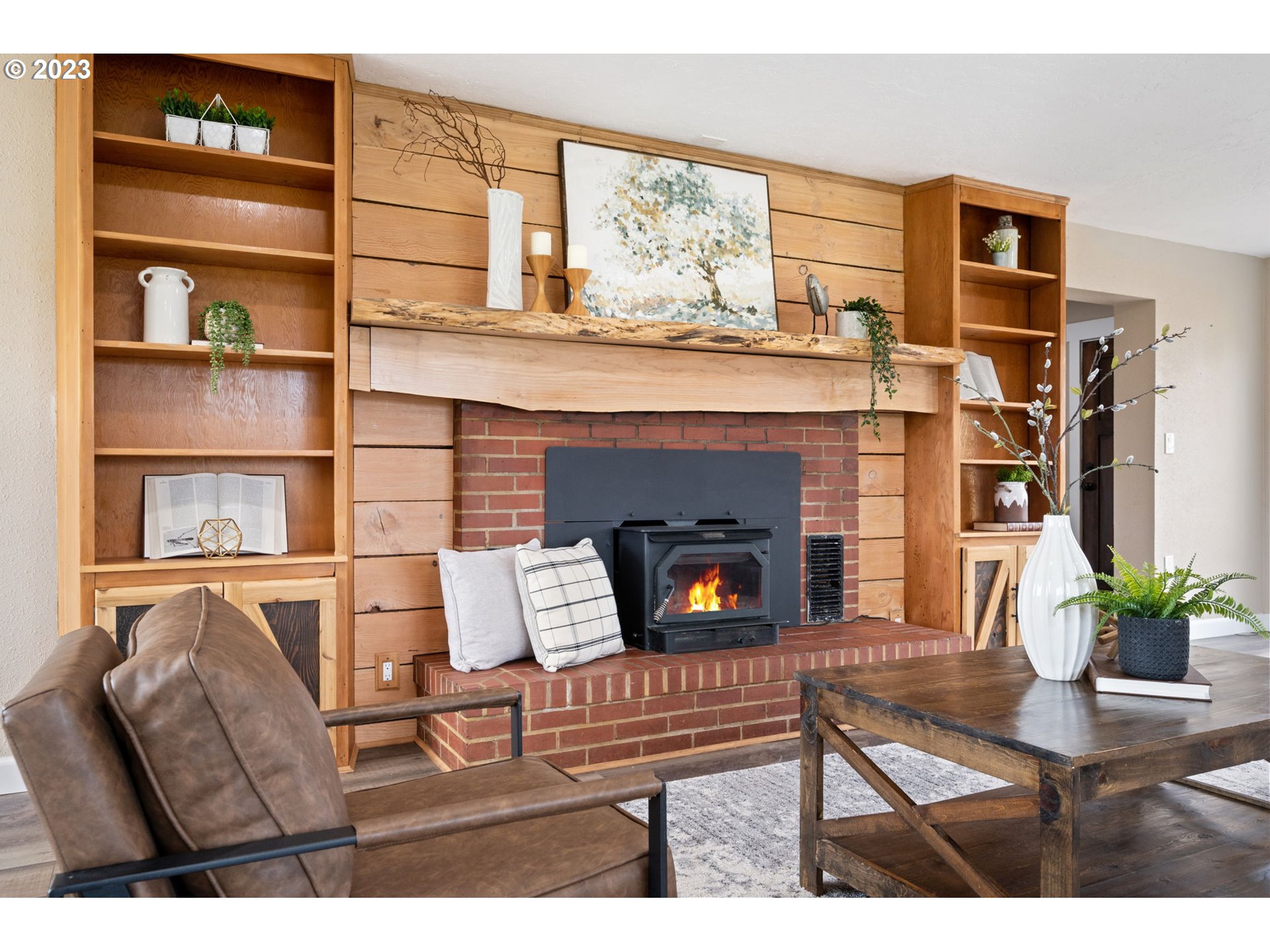 15750 South Pierce Road Molalla, OR 97038 - Photo 21 of 48 Fireplace Stove