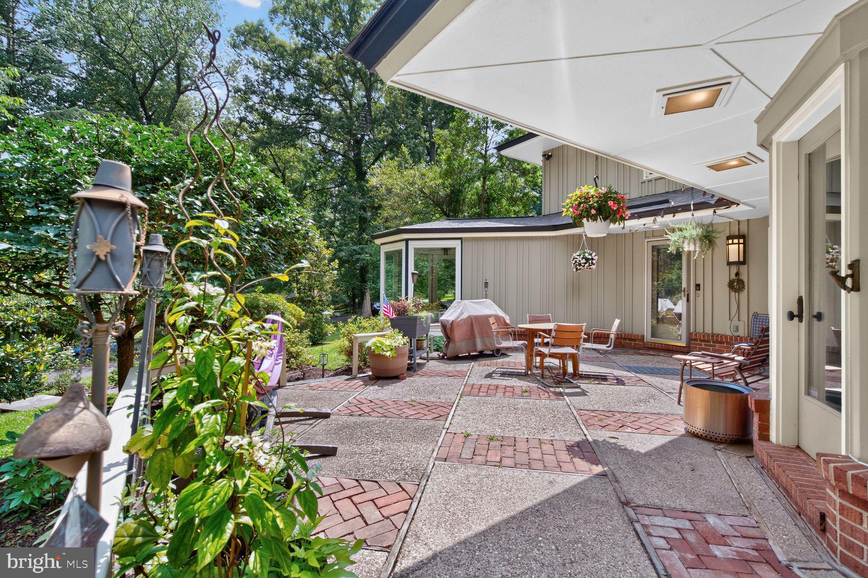 1118 Orchard Way Silver Spring, MD 20904 - Photo 15 of 56 Patio with firepit and grill
