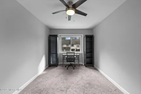 a workspace with a window