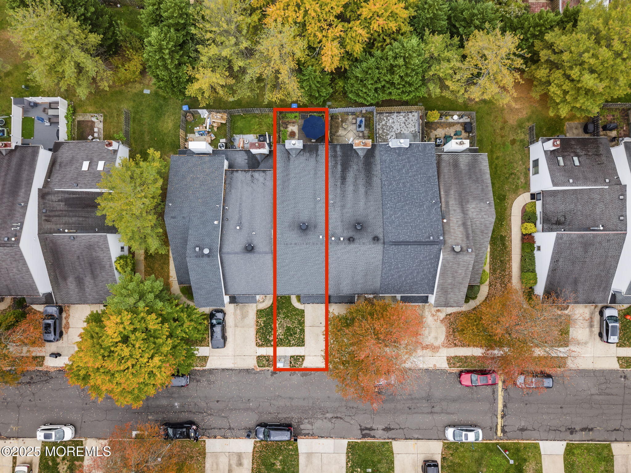 74 Lexington Circle Matawan, NJ 07747 - Photo 38 of 48 an aerial view of residential houses with outdoor space