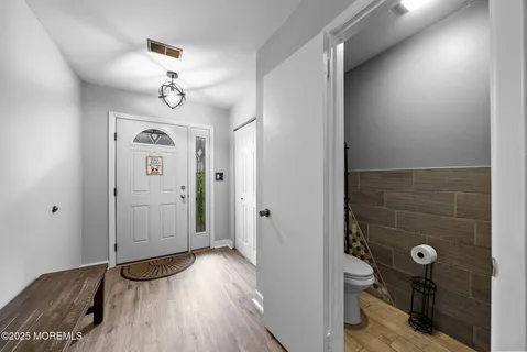 wooden floor in an empty room