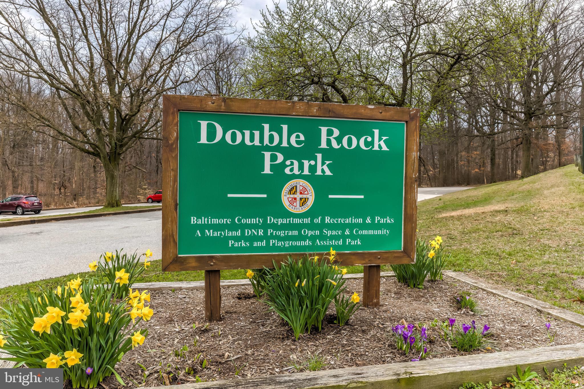 Steps from Double Rock Park