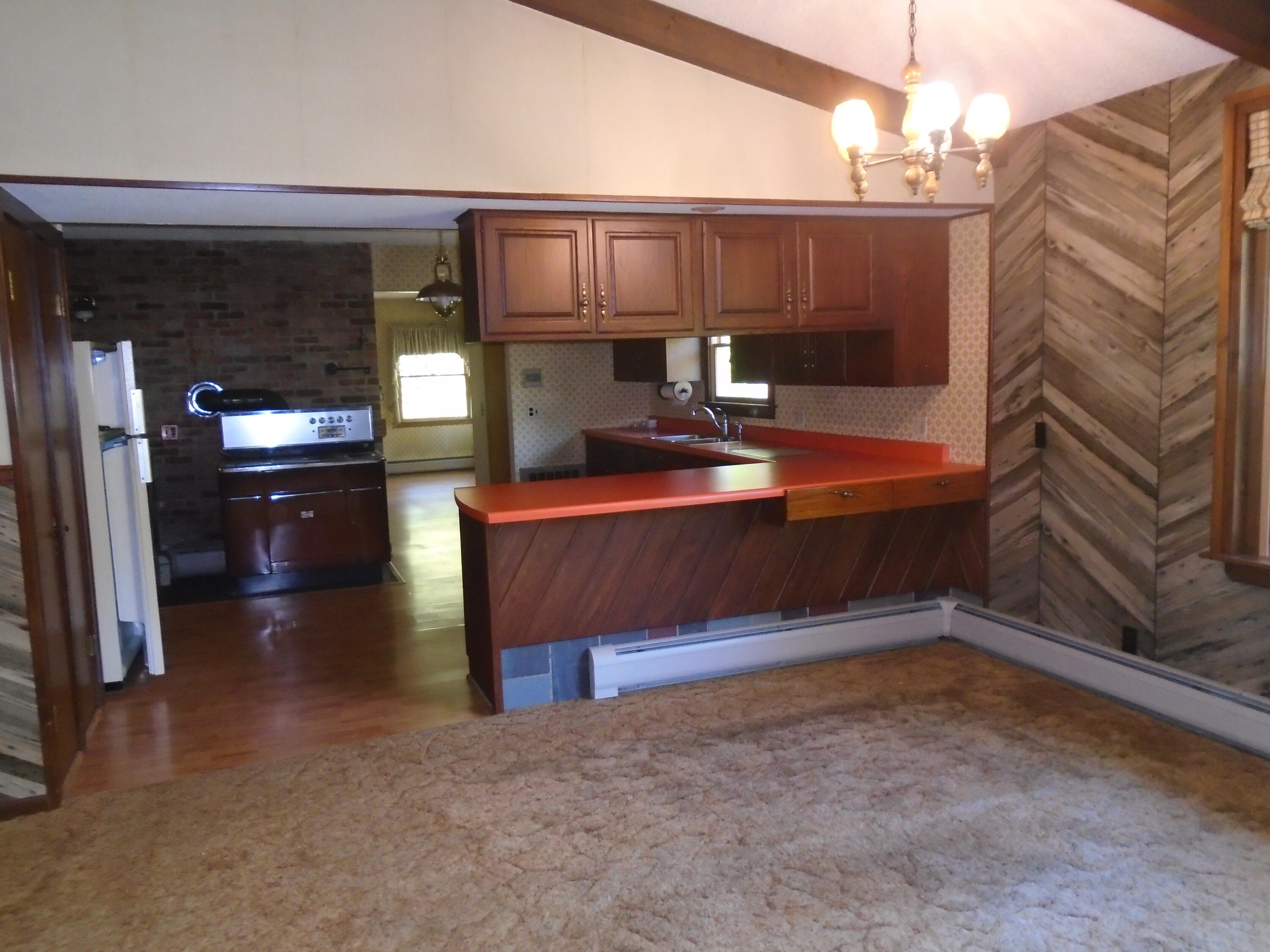 240 Ohio Hill Road Fairfield, ME 04937 - Photo 6 of 28 Family Room into Kitchen