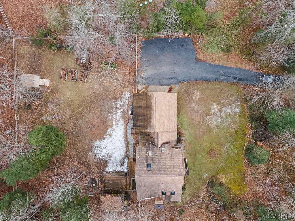 7250 Beach Road Chesterfield, VA 23832 - Photo 44 of 46 an aerial view of residential house with outdoor space