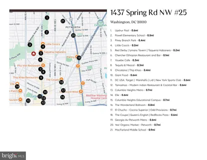 $385,000 | 1437 Spring Road Northwest, Unit 25, Washington, DC 20010