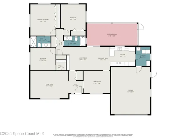 $550,000 | 210 Villa Del Mar Way, Satellite Beach, FL 32937