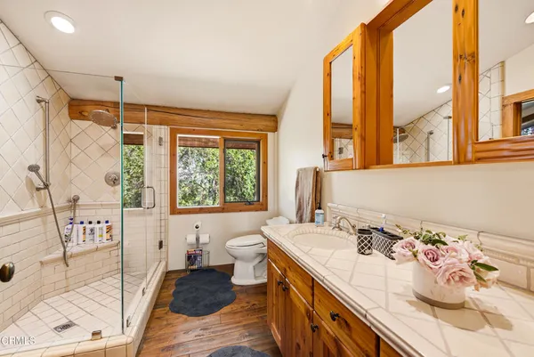 a car parked in front of a house