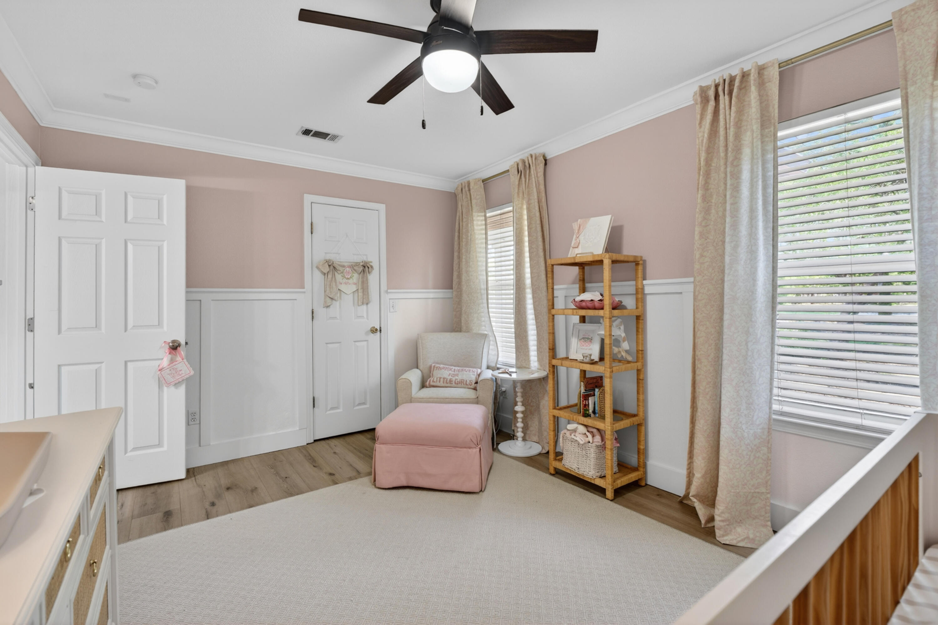 209 Santa Barbara Avenue Santa Rosa Beach, FL 32459 - Photo 24 of 78 a spacious bedroom with a bed and a walk in closet