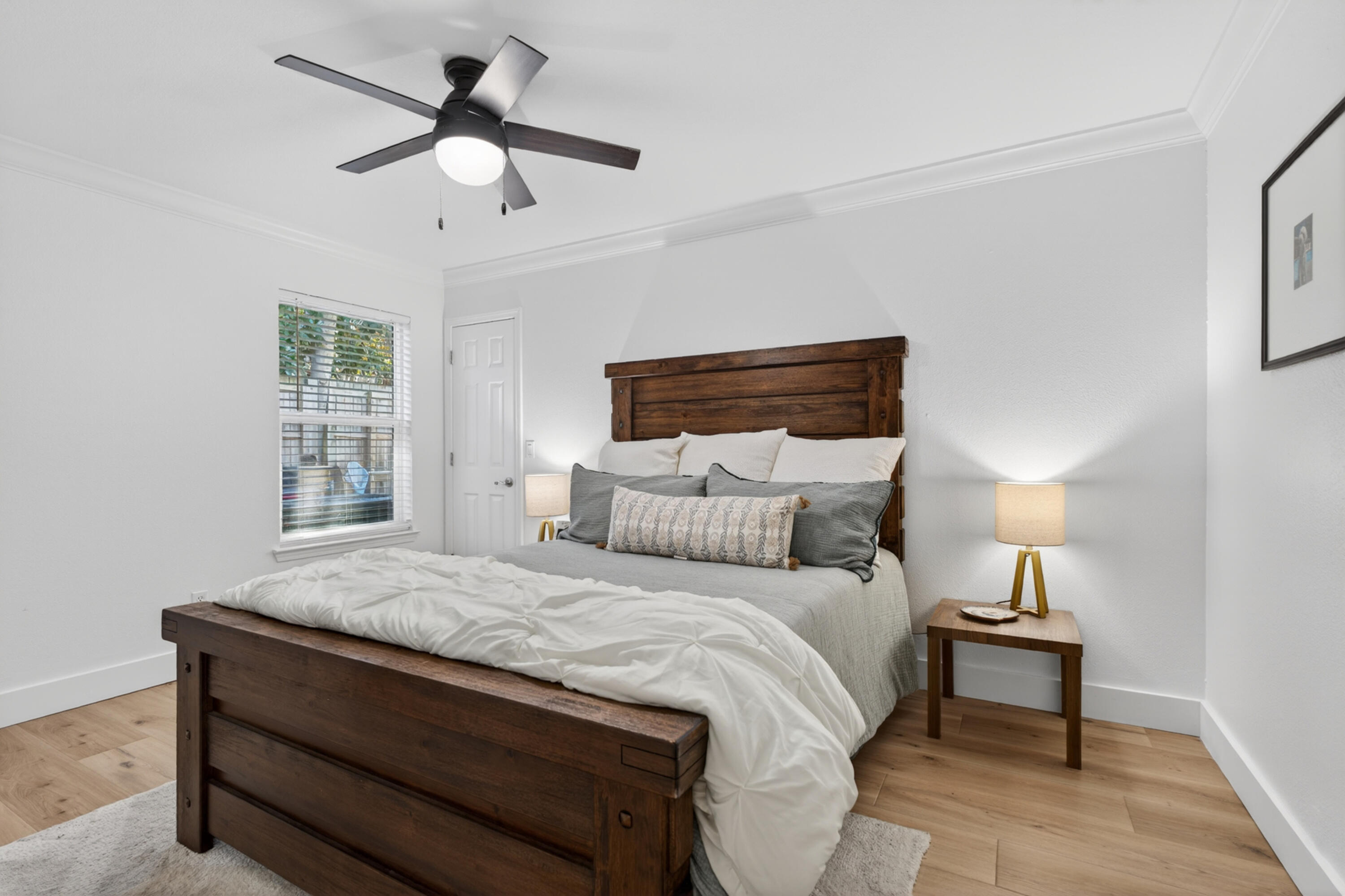 209 Santa Barbara Avenue Santa Rosa Beach, FL 32459 - Photo 27 of 78 a bedroom with bed and a window