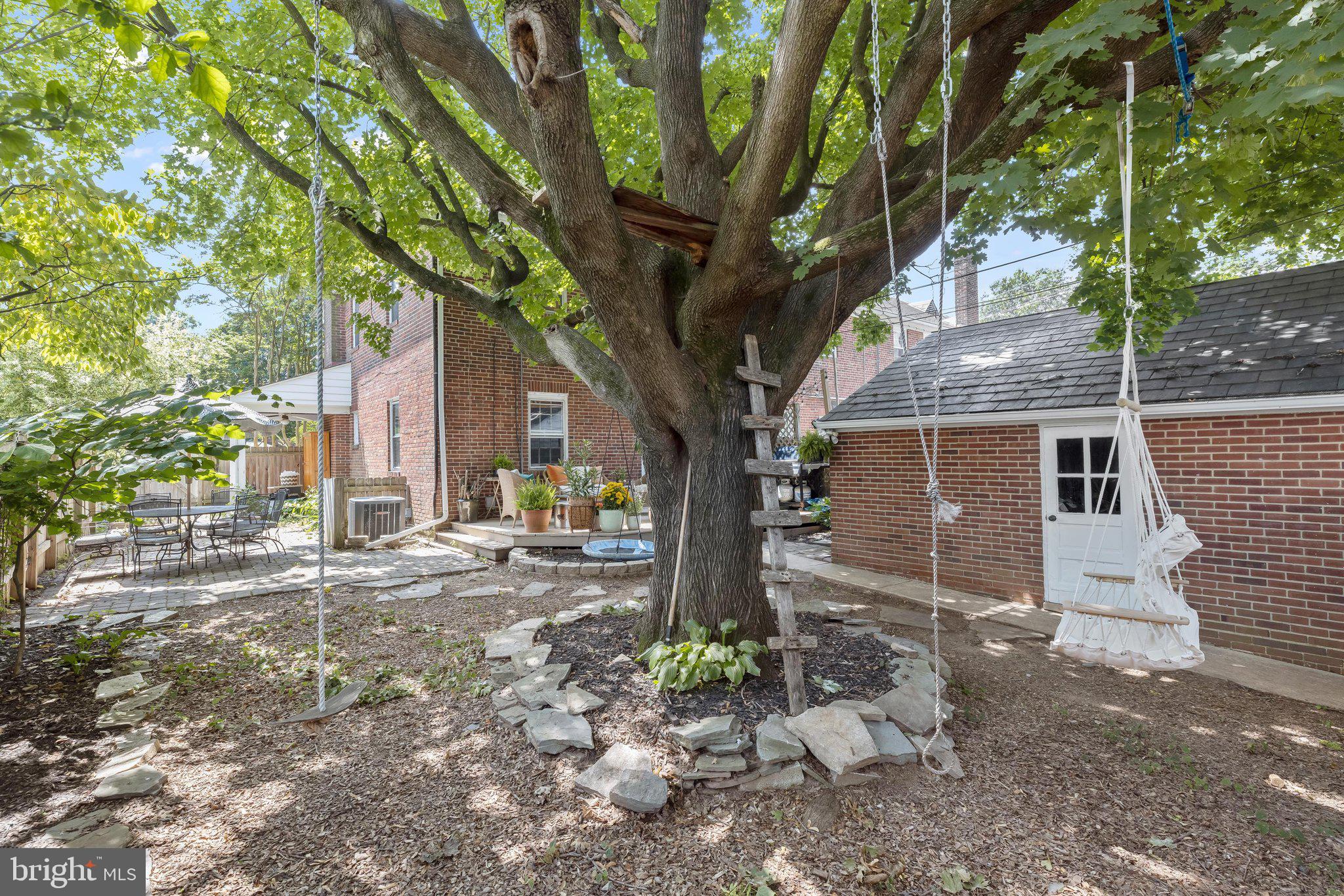 8 Dunkirk Road Baltimore, MD 21212 - Photo 50 of 56 Landscaped Fenced Rear Lawn