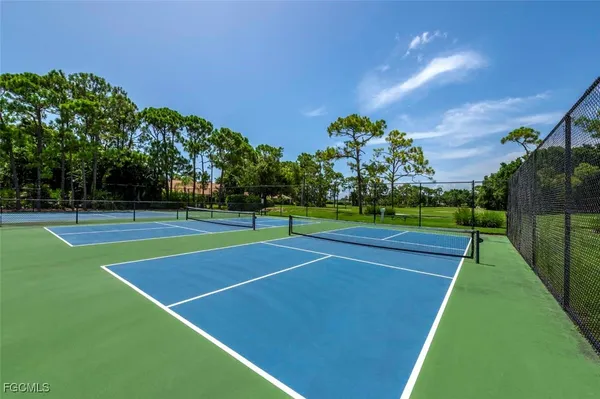 a view of a tennis court