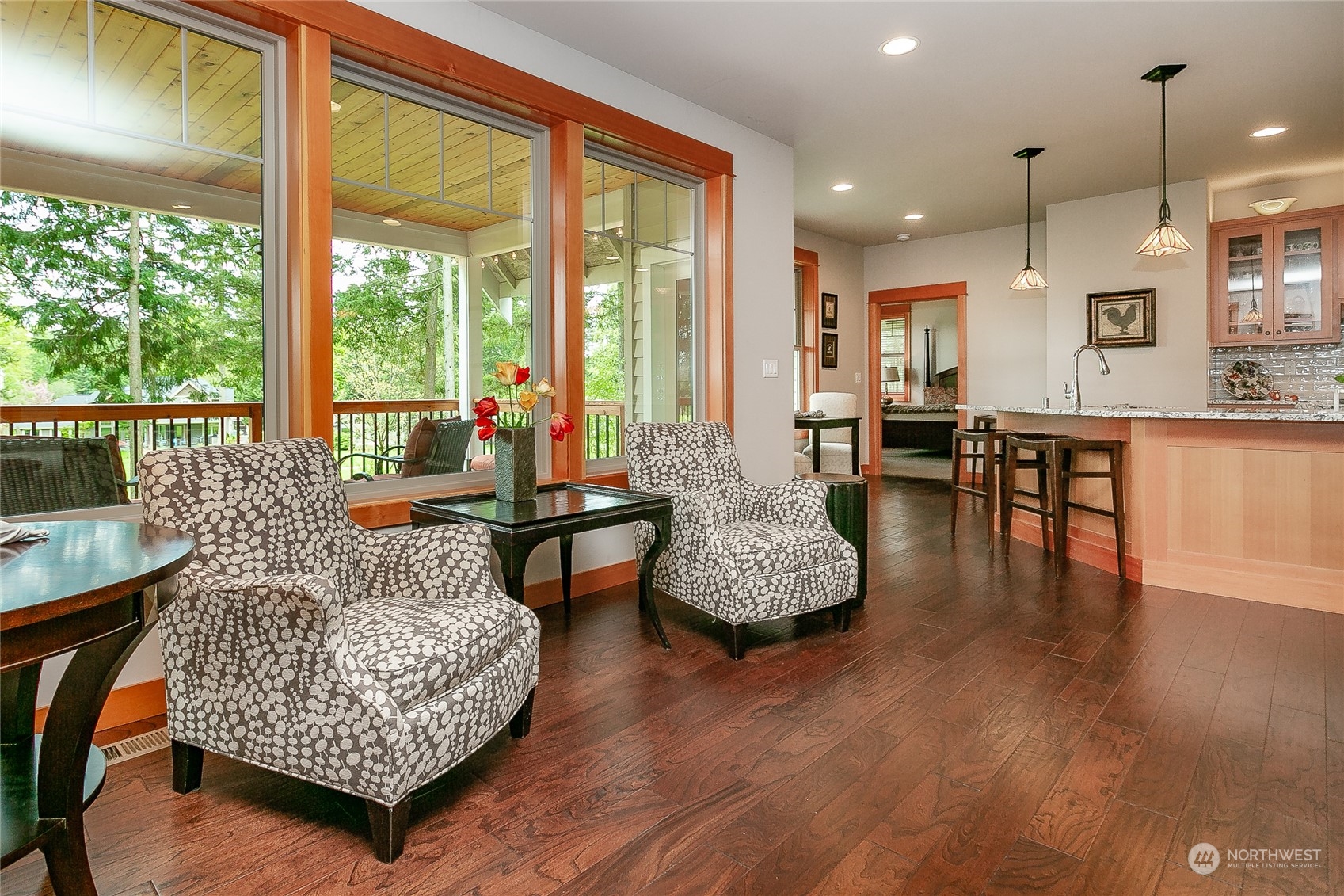 5487 Canvasback Road Blaine, WA 98230 - Photo 14 of 40 a living room with furniture and a large window