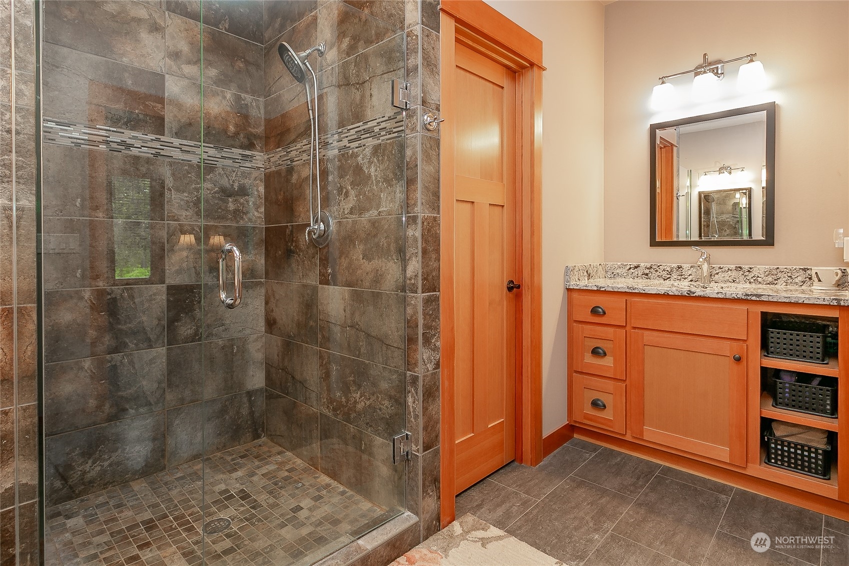 5487 Canvasback Road Blaine, WA 98230 - Photo 27 of 40 a bathroom with a shower and a sink