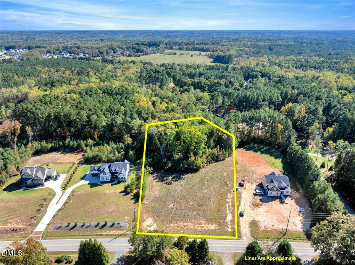 3210 Bruce Garner Road Creedmoor, NC 27522 - Photo 5 of 11 an aerial view of a house with a garden