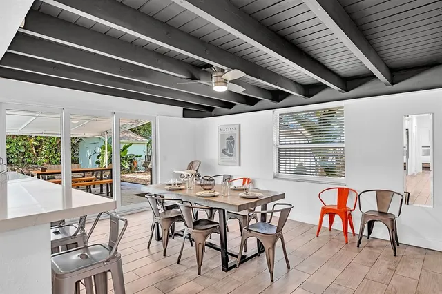 a living room with a couch and a flat screen tv