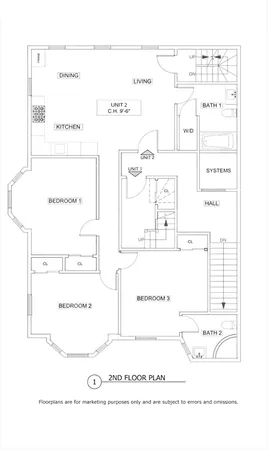 $4,575 | 68 Day Street, Unit 2, Boston, MA 02130