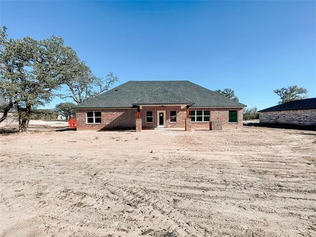 a front view of house with yard