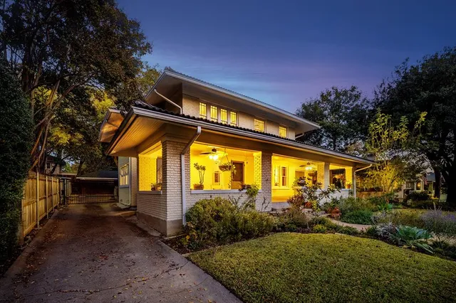 a front view of house with garden