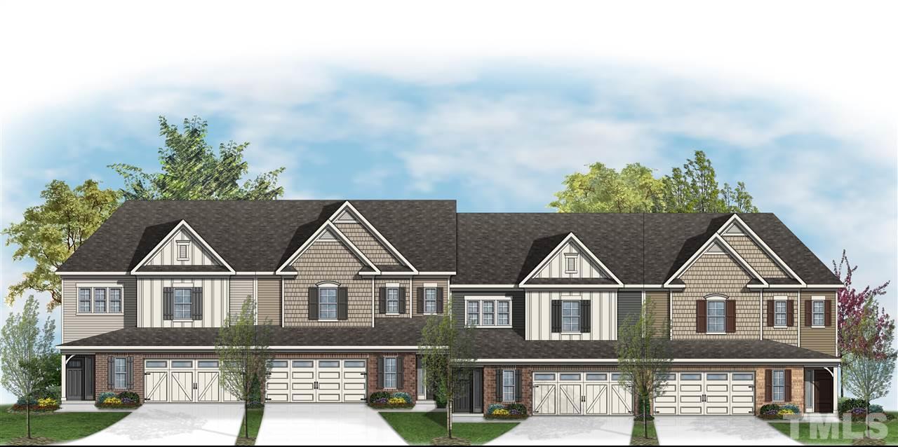 2566 Rambling Creek Road, Unit 5 Apex, NC 27523 - Photo 1 of 3 Rendering of Townhome elevations
