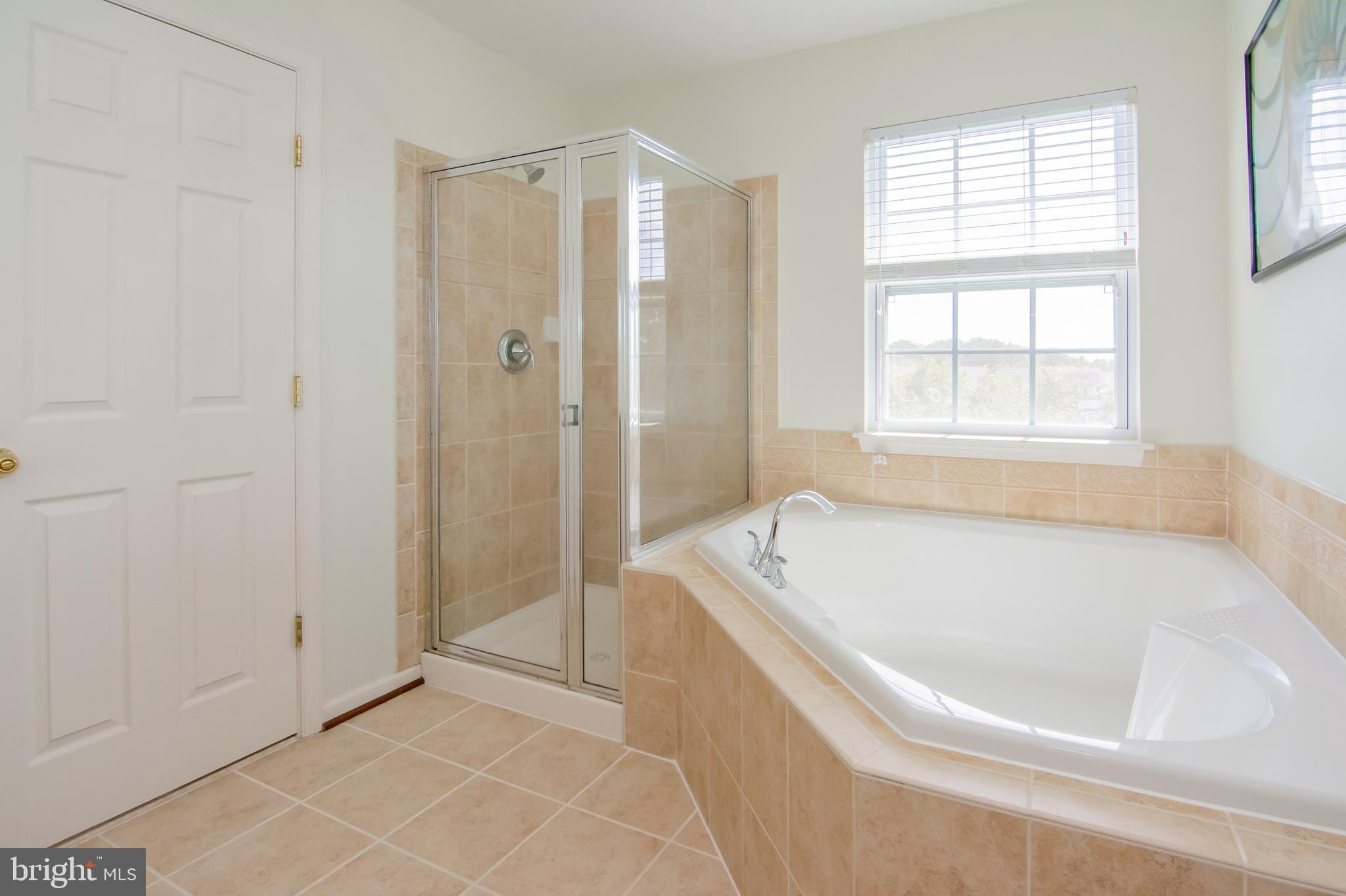 9715 Davison Road Middle River, MD 21220 - Photo 14 of 37 Soaking Tub & Separate Shower
