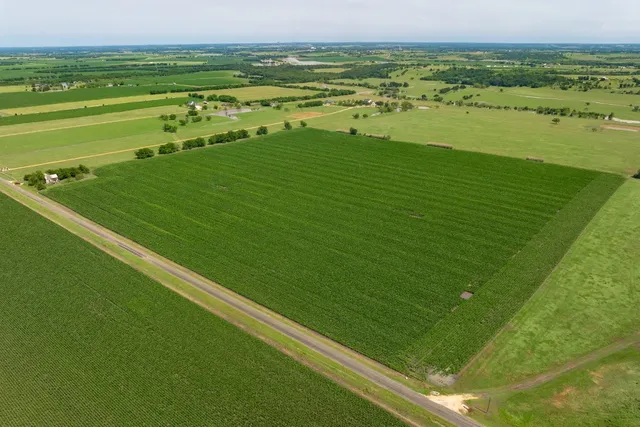 a view of an outdoor space and tennis court