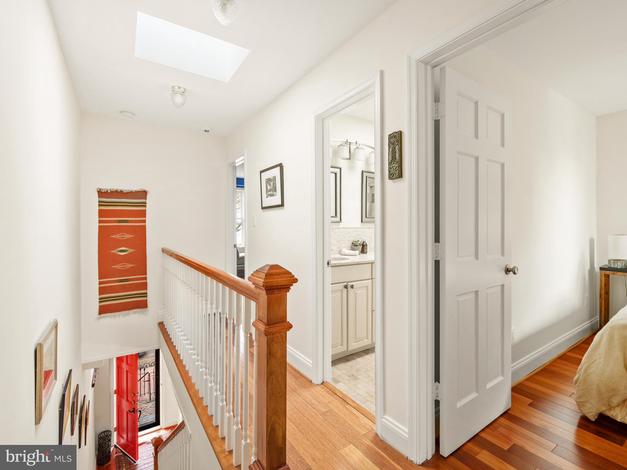 527 10th Street Southeast Washington, DC 20003 - Photo 28 of 64 Large Landing With Skylight
