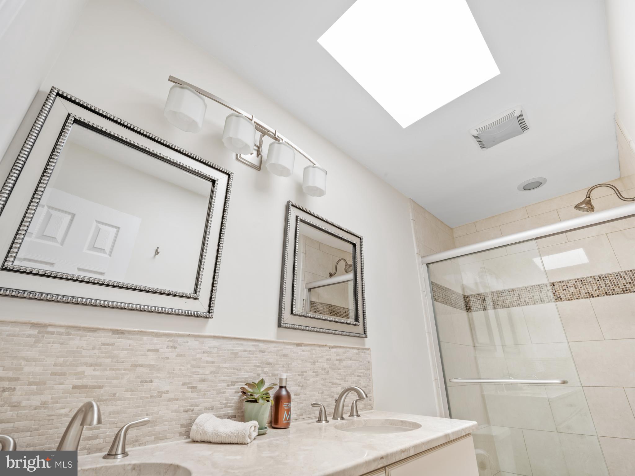 527 10th Street Southeast Washington, DC 20003 - Photo 37 of 64 Full Bath with Skylight