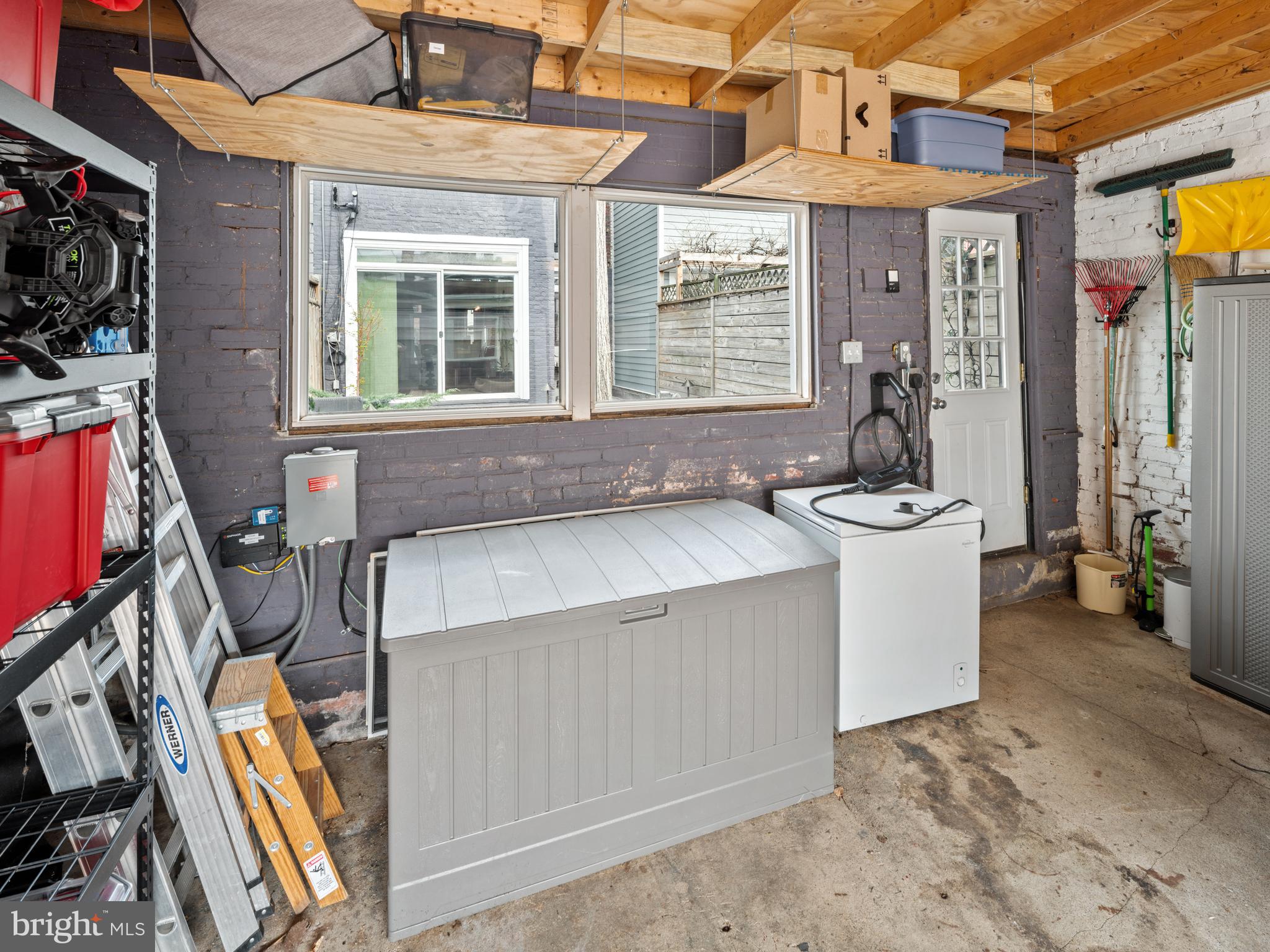 527 10th Street Southeast Washington, DC 20003 - Photo 46 of 64 Two Car Garage With EV Charger