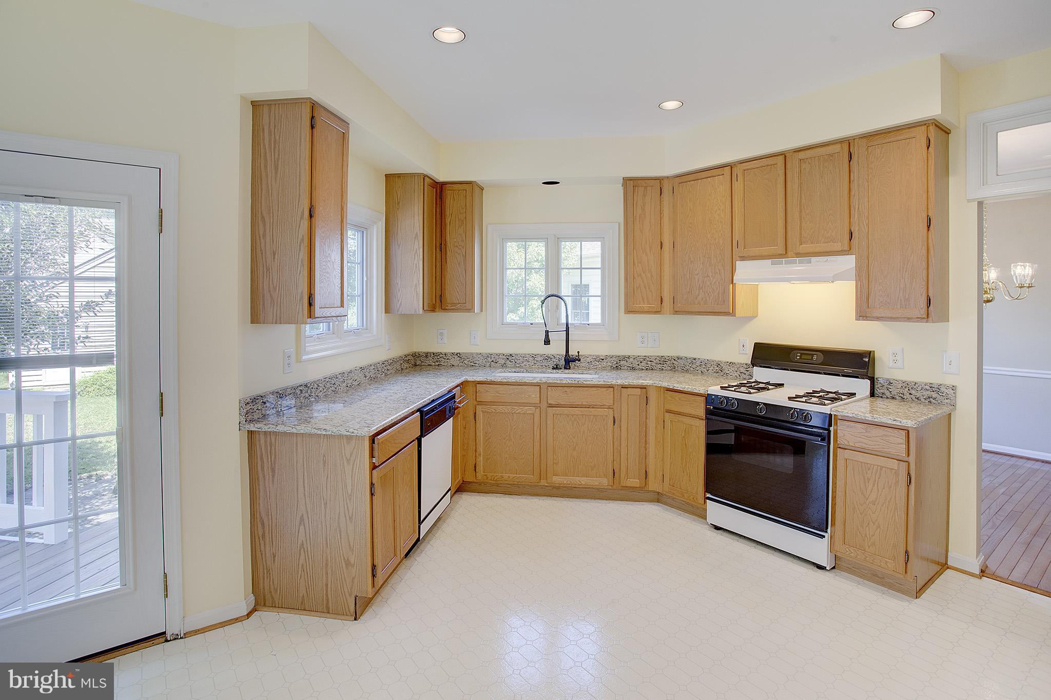 Roomy kitchen