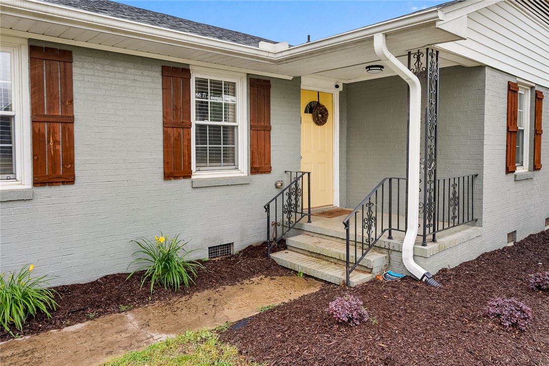 4508 Old Williamston Road Belton, SC 29627 - Photo 3 of 47 A charming exterior with a bright door welcomes you home.