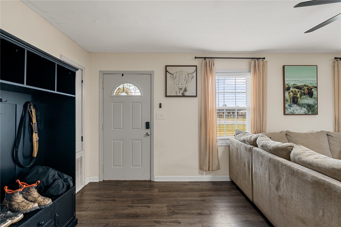 4508 Old Williamston Road Belton, SC 29627 - Photo 4 of 47 This inviting entry features durable flooring, offering both style and everyday functionality.