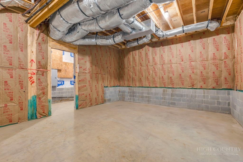536 Boone Ridge Lane Boone, NC 28607 - Photo 43 of 50 a view of a room with wooden walls