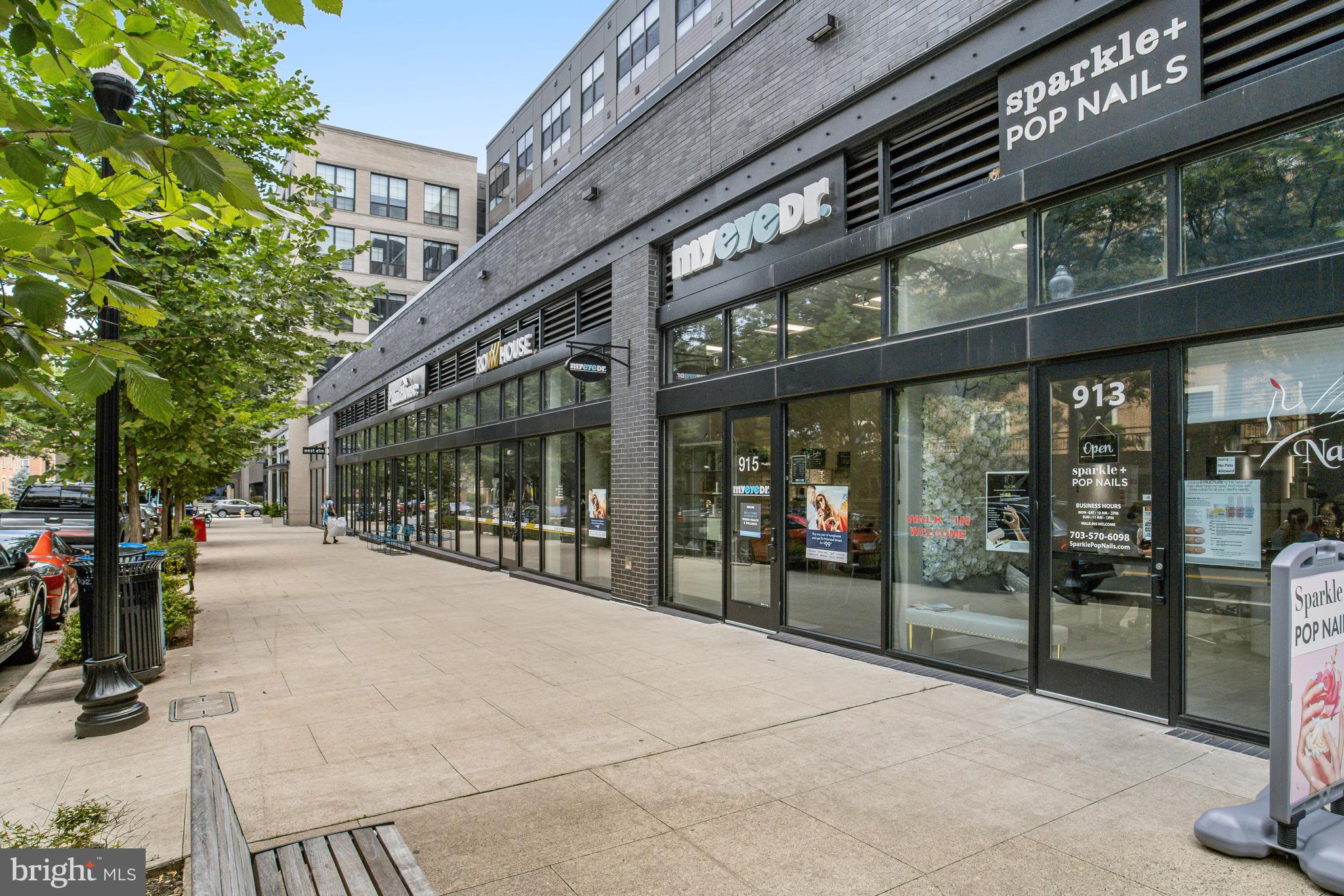 801 North Fairfax Street, Unit 314 Alexandria, VA 22314 - Photo 49 of 61 a view of a building with sitting area