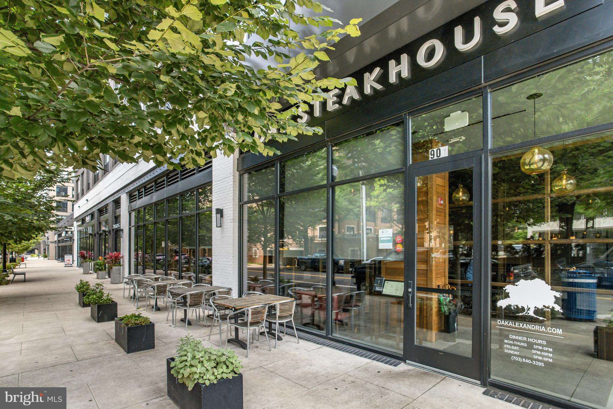 801 North Fairfax Street, Unit 314 Alexandria, VA 22314 - Photo 50 of 61 a view of a chairs and table in a patio