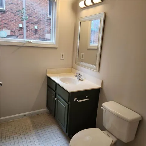 a view of pathway along with residential buildings