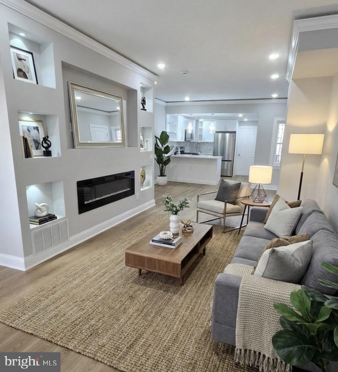 355 East Loudon Street Philadelphia, PA 19120 - Photo 30 of 30 a living room with furniture and a wooden floor