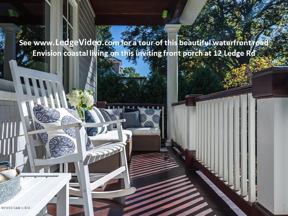 12 Ledge Road Old Greenwich, CT 06870 - Photo 34 of 34 a view of balcony with furniture