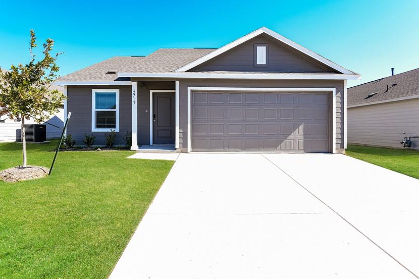 2713 Ctr Crk Lane Fort Worth, TX 76108 - Photo 1 of 5 Single-story residence featuring a gray exterior with white trim