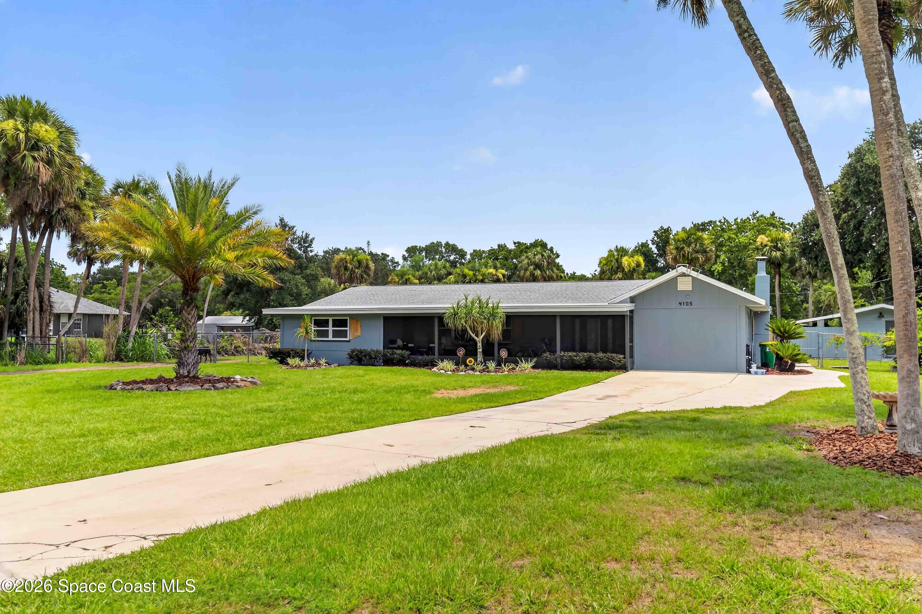 4105 Rector Road Cocoa, FL 32926 - Photo 4 of 49 Front of Home
