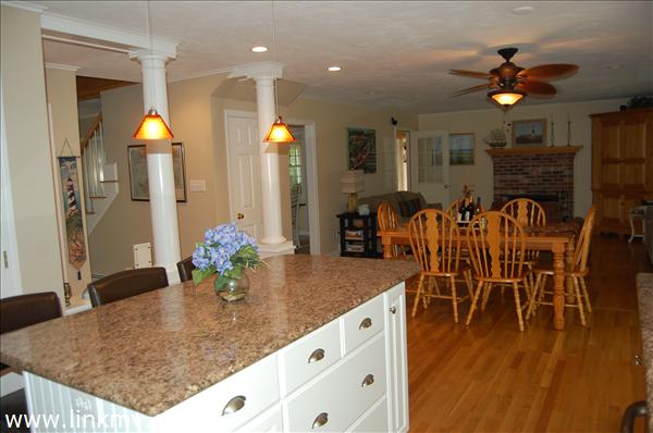 21 Meadow View Road Oak Bluffs, MA 02557 - Photo 20 of 41 View from kitchen into Family Room