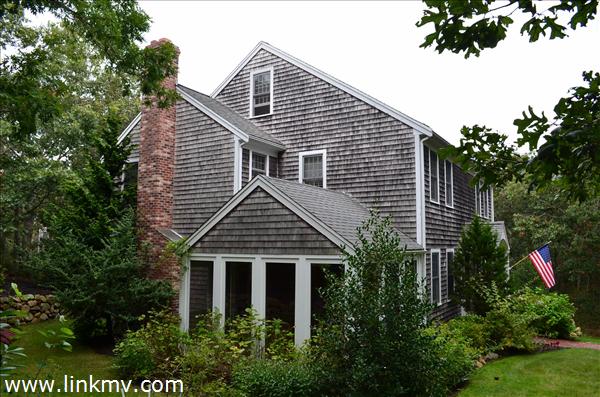 21 Meadow View Road Oak Bluffs, MA 02557 - Photo 21 of 41 Side View - Sunroom