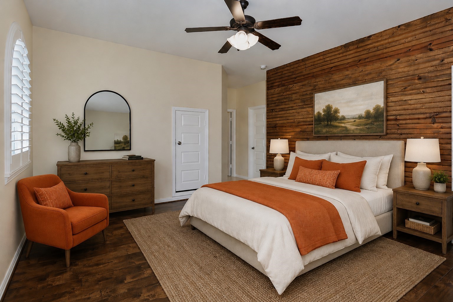 330 Mill Creek Road Pinehurst, TX 77362 - Photo 23 of 36 a bedroom with a bed and wooden floor