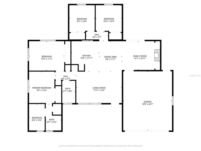 a picture of a floor plan