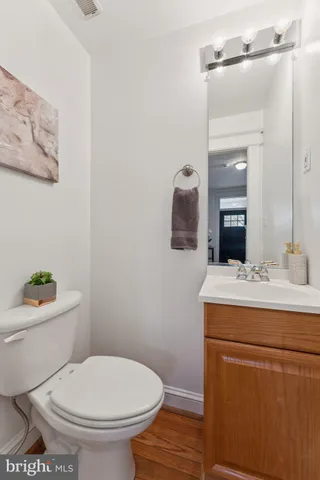 a view of a balcony with furniture