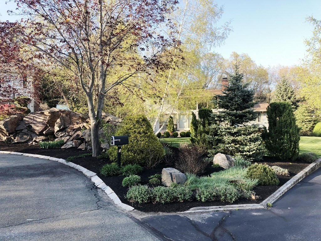 5 Clipper Way Beverly, MA 01915 - Photo 8 of 42 a view of a garden