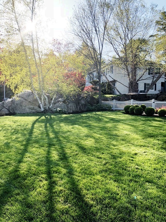 5 Clipper Way Beverly, MA 01915 - Photo 9 of 42 a view of yard with swimming pool and green space