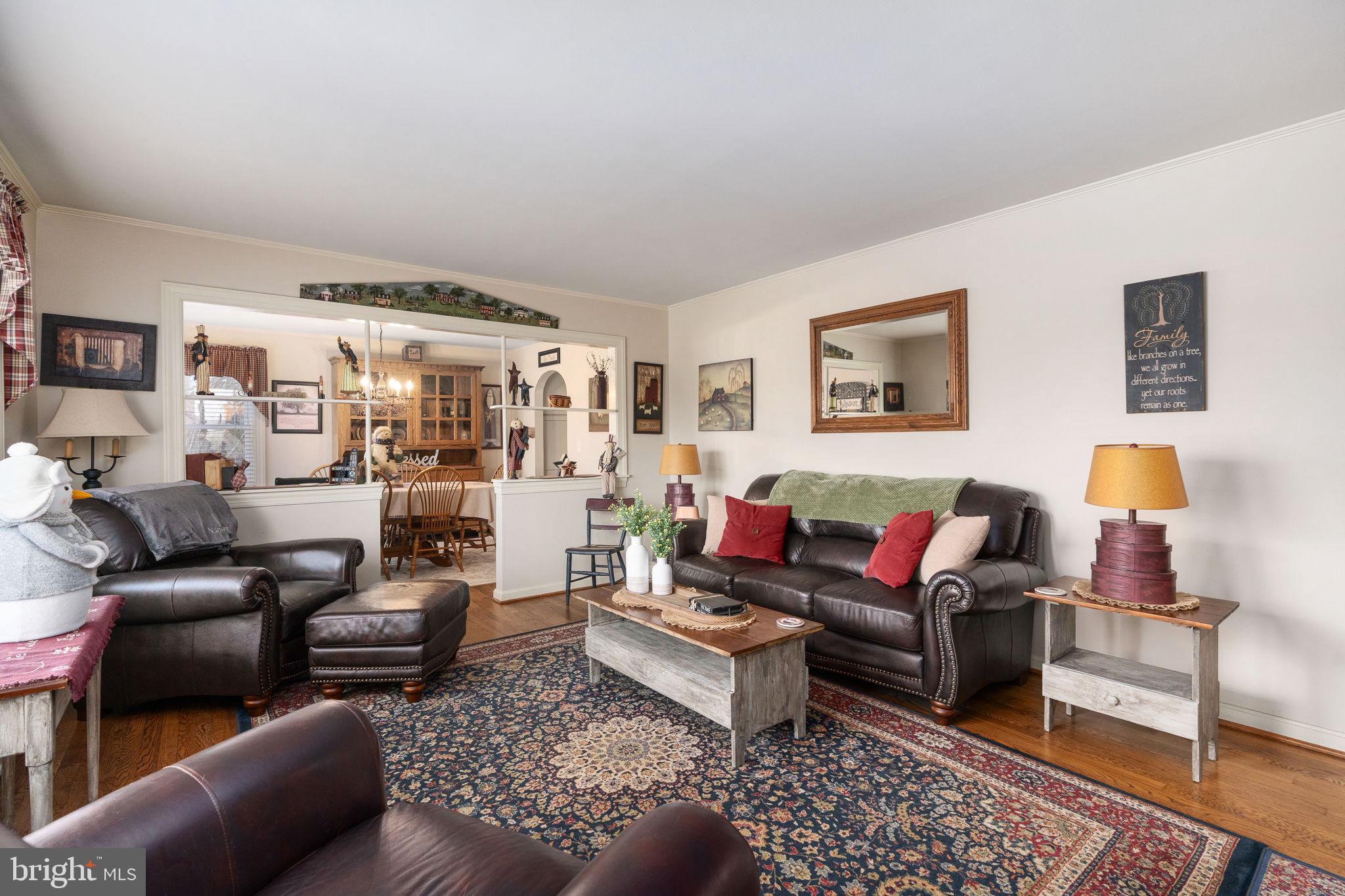 511 Ferry Road Fredericksburg, VA 22405 - Photo 12 of 55 a living room with furniture ceiling fan and a rug