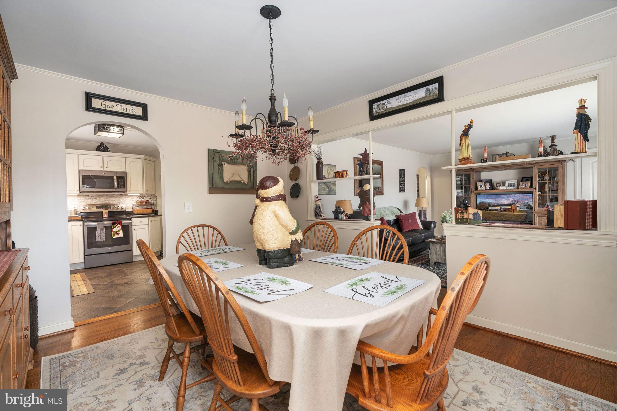 511 Ferry Road Fredericksburg, VA 22405 - Photo 9 of 55 a view of a dining room and livingroom