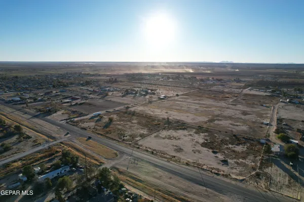 an aerial view of a beach